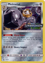 Melmetal SM181 Wave Holo STAFF Promo - SM10 Unbroken Bonds Prerelease